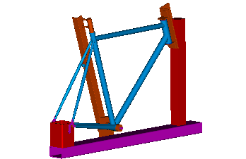 Frame build jig